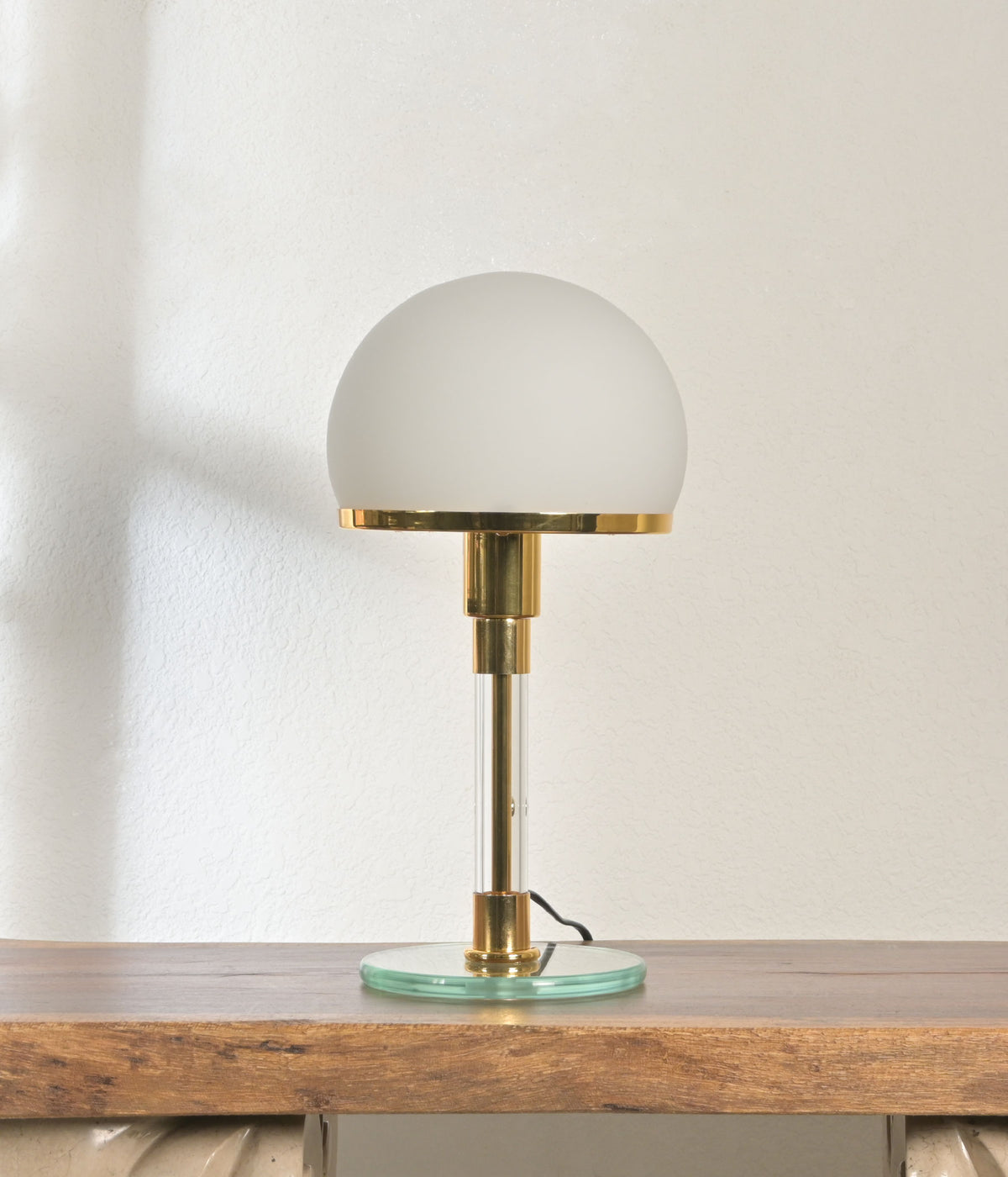 Elysian Golden Glass Lamp