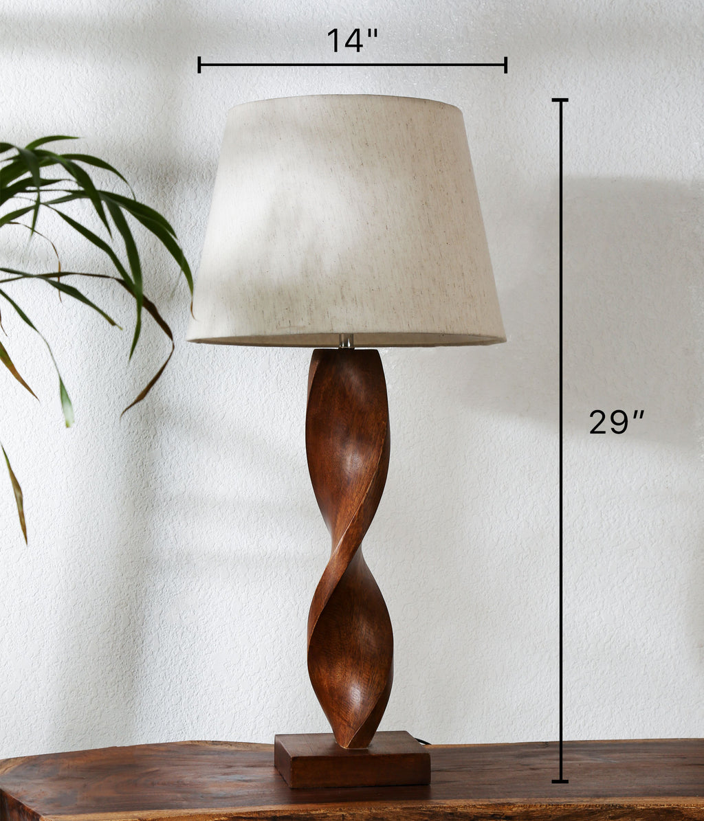 The Whirlwood Lamp