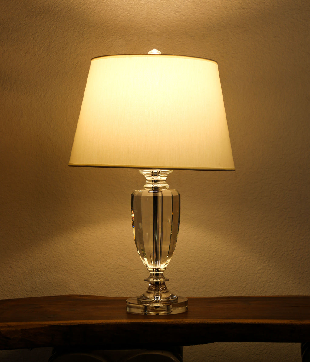 Ivory Prism Lamp