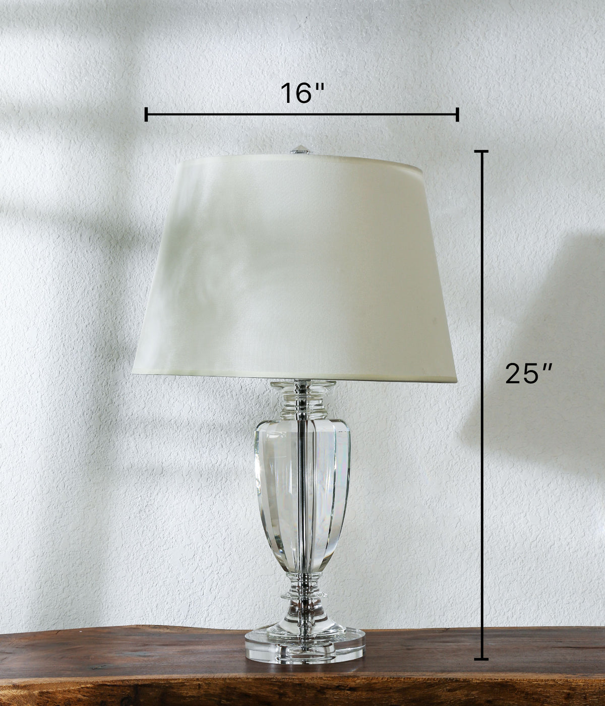 Ivory Prism Lamp