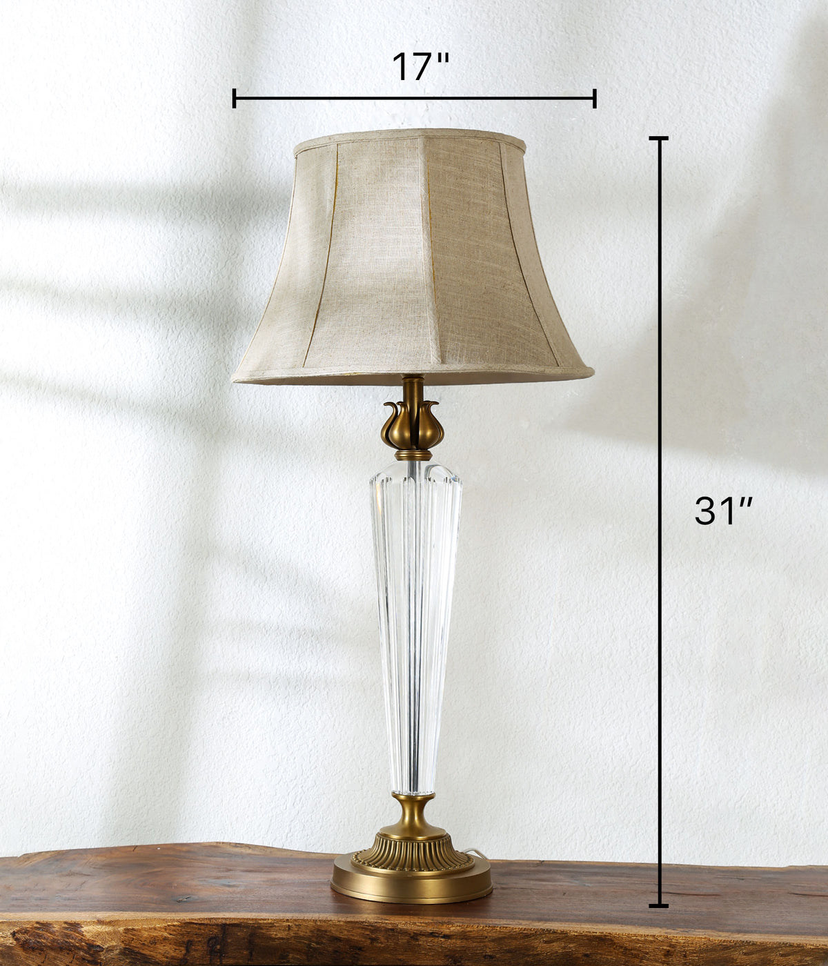 Crystal Belle Lamp