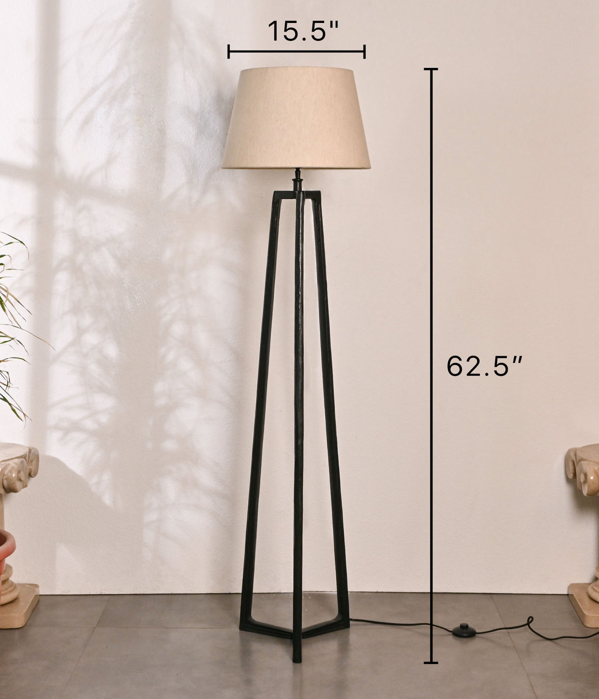 Noir Elegance Floor Lamp