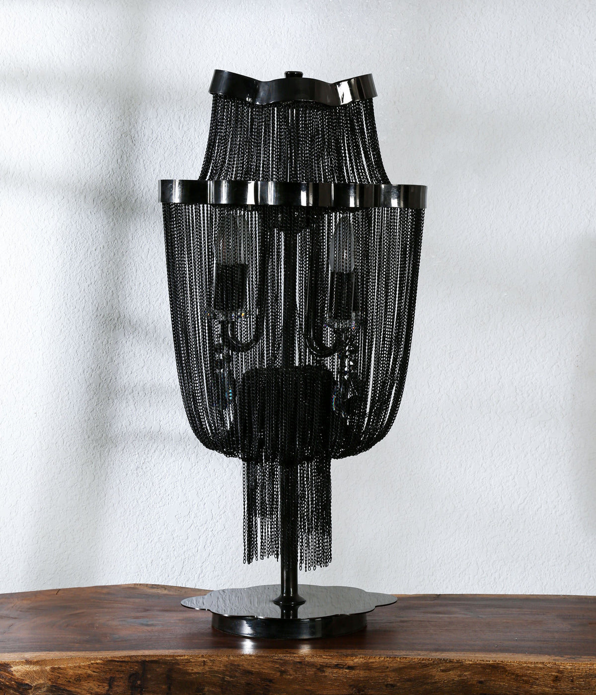 Iron Chainmail Lamp