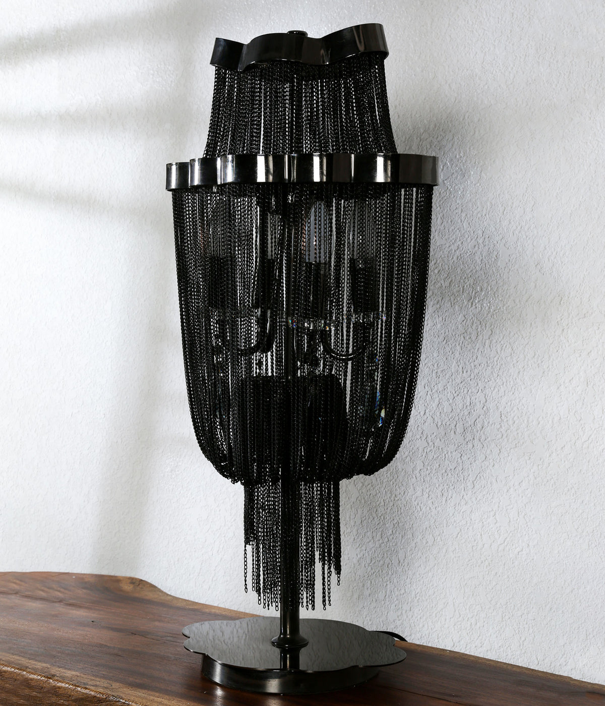 Iron Chainmail Lamp