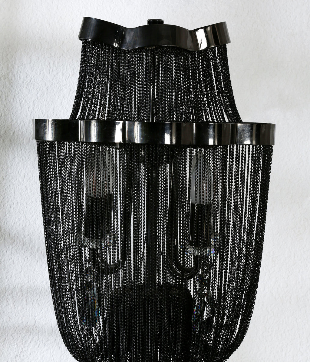 Iron Chainmail Lamp