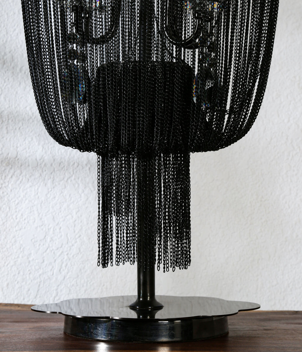 Iron Chainmail Lamp