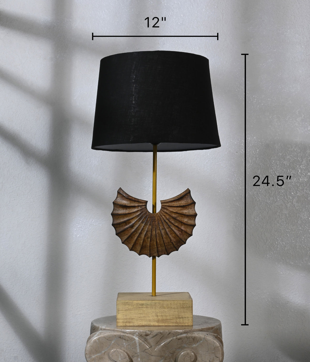 Rustic Aura Lamp
