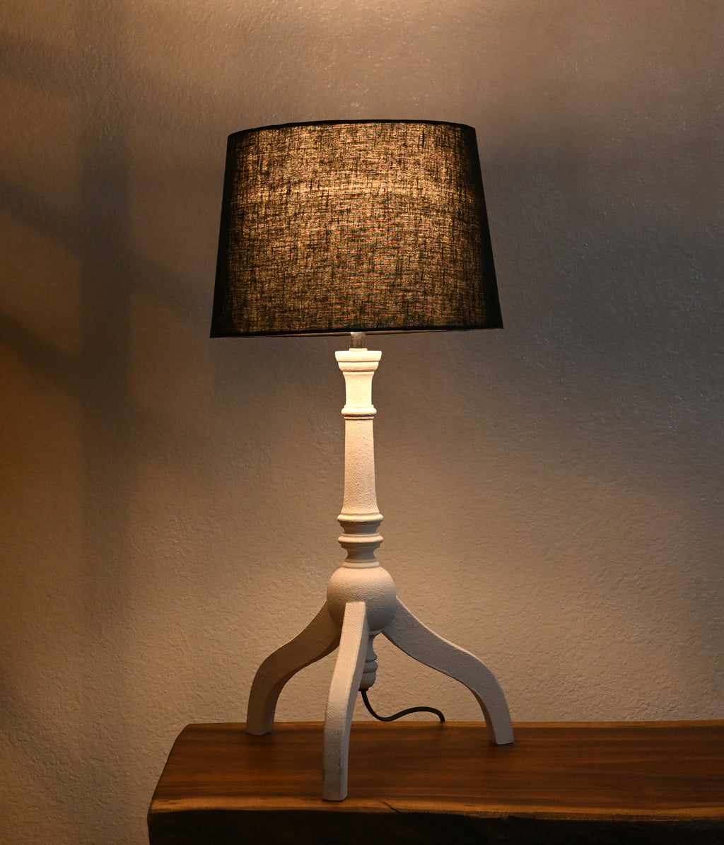 Ivory Tripod Lamp