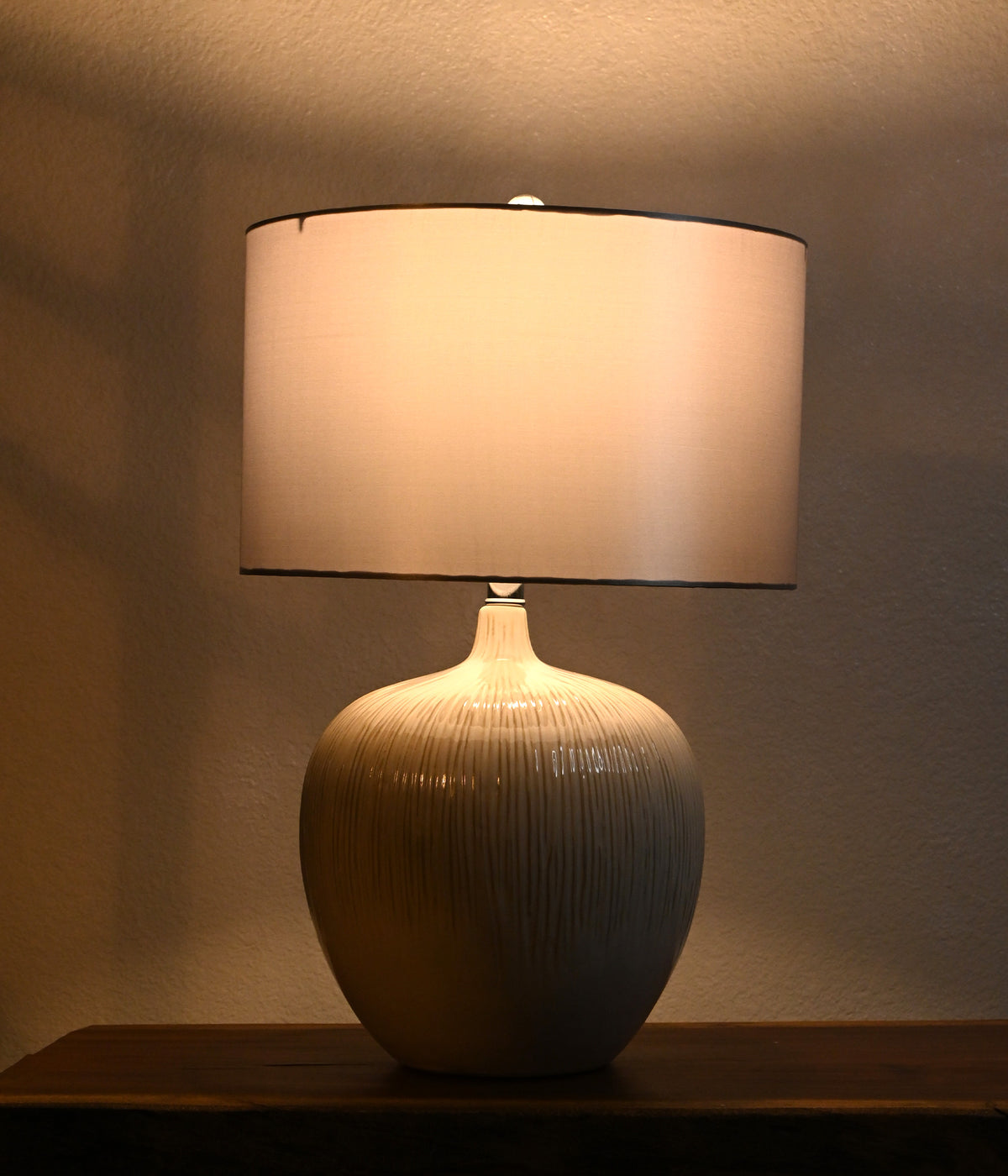 Silver Dune Lamp