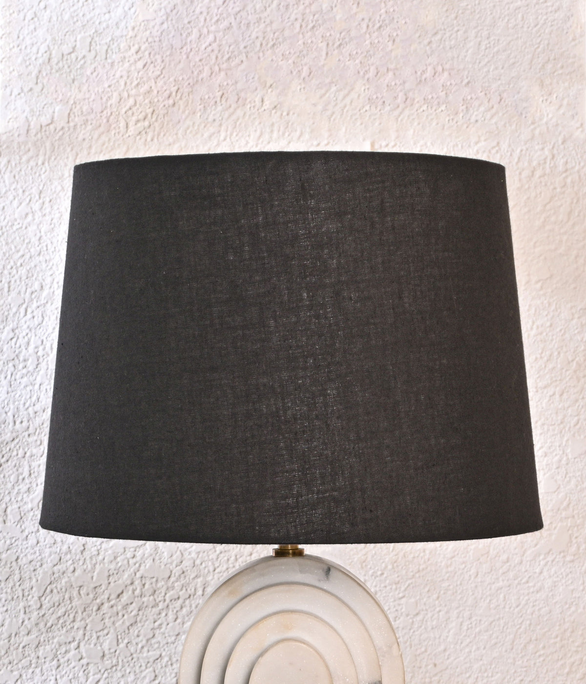 Midnight Marble Arched Radiance black lampshade