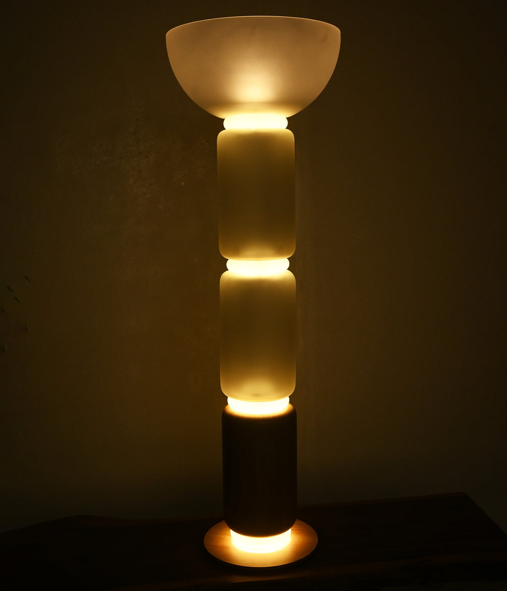 Stacked Column Lamp