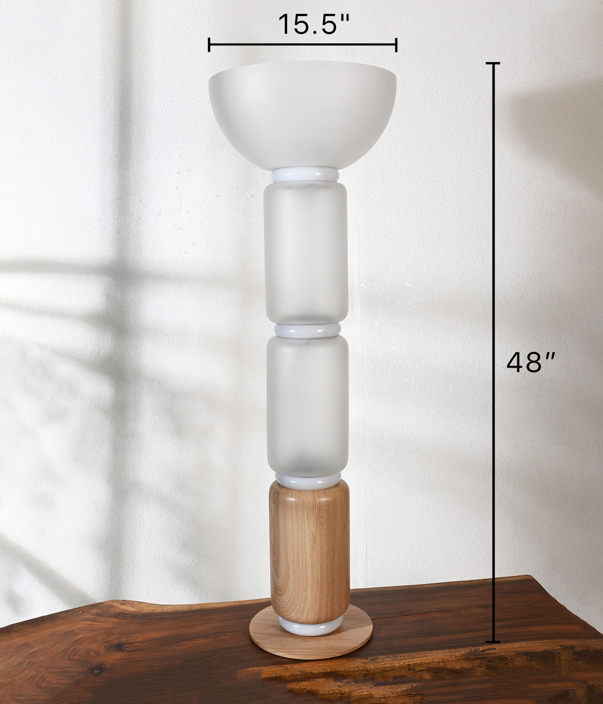 Stacked Column Lamp