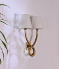 HeritageGlow Brass Wall Light