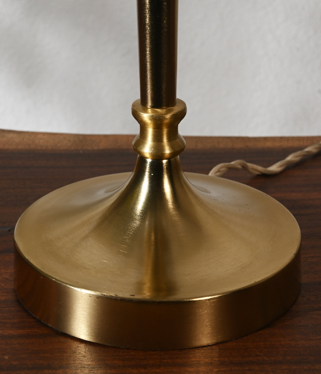 Brass Globe Lamp