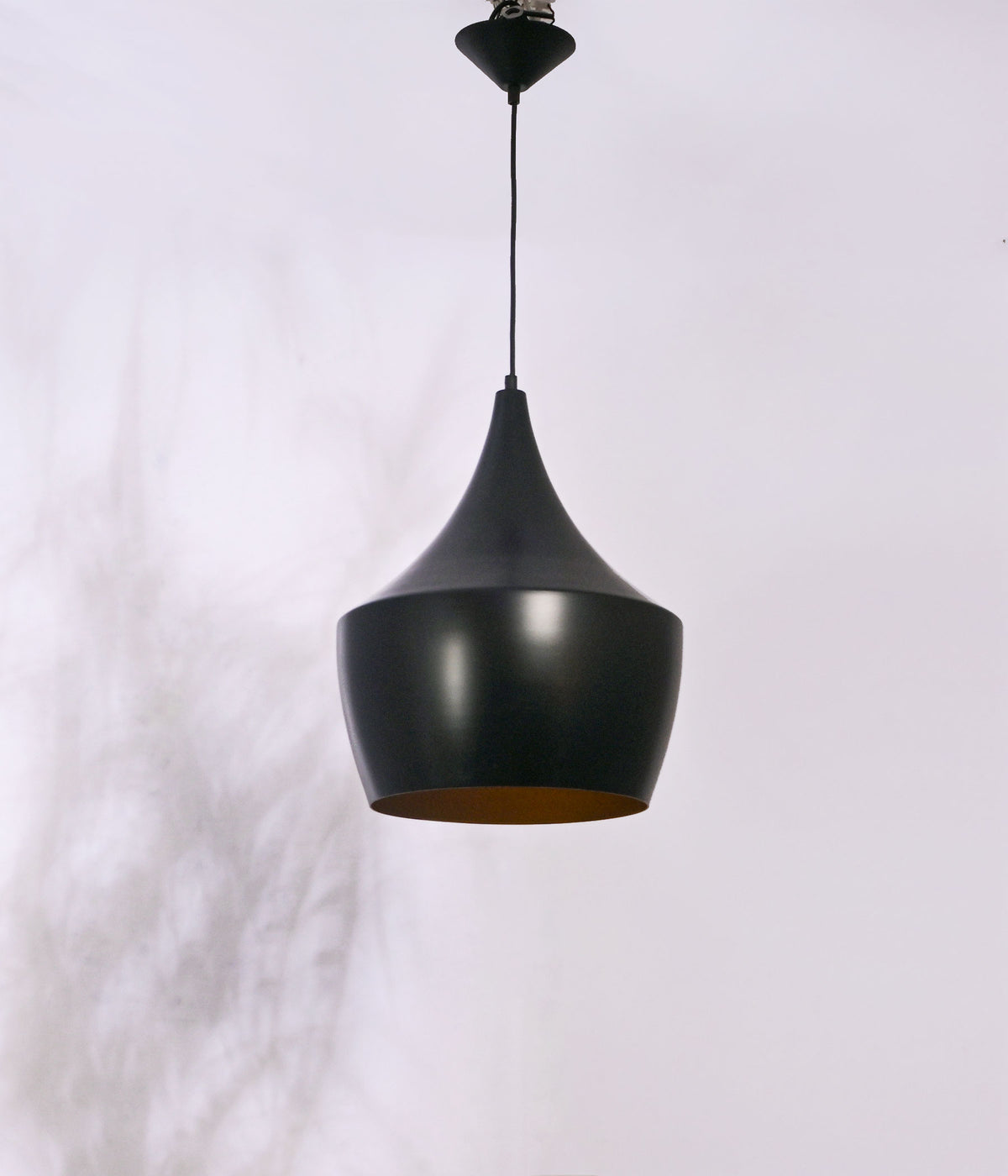 Matt Black & Gold Interior Pendant