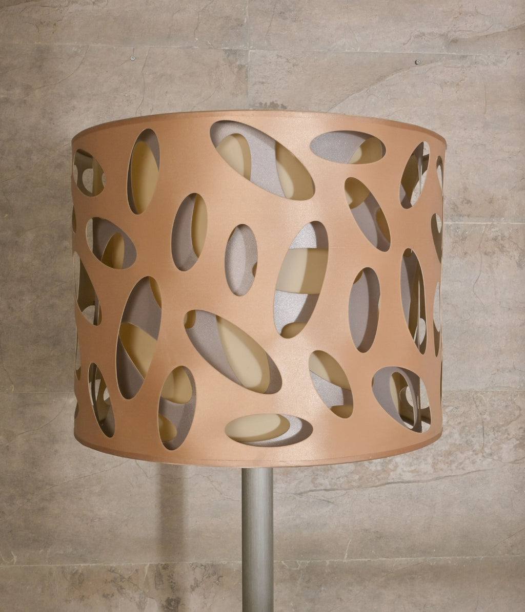 Three-Layered Laser Cut Floor Lamp