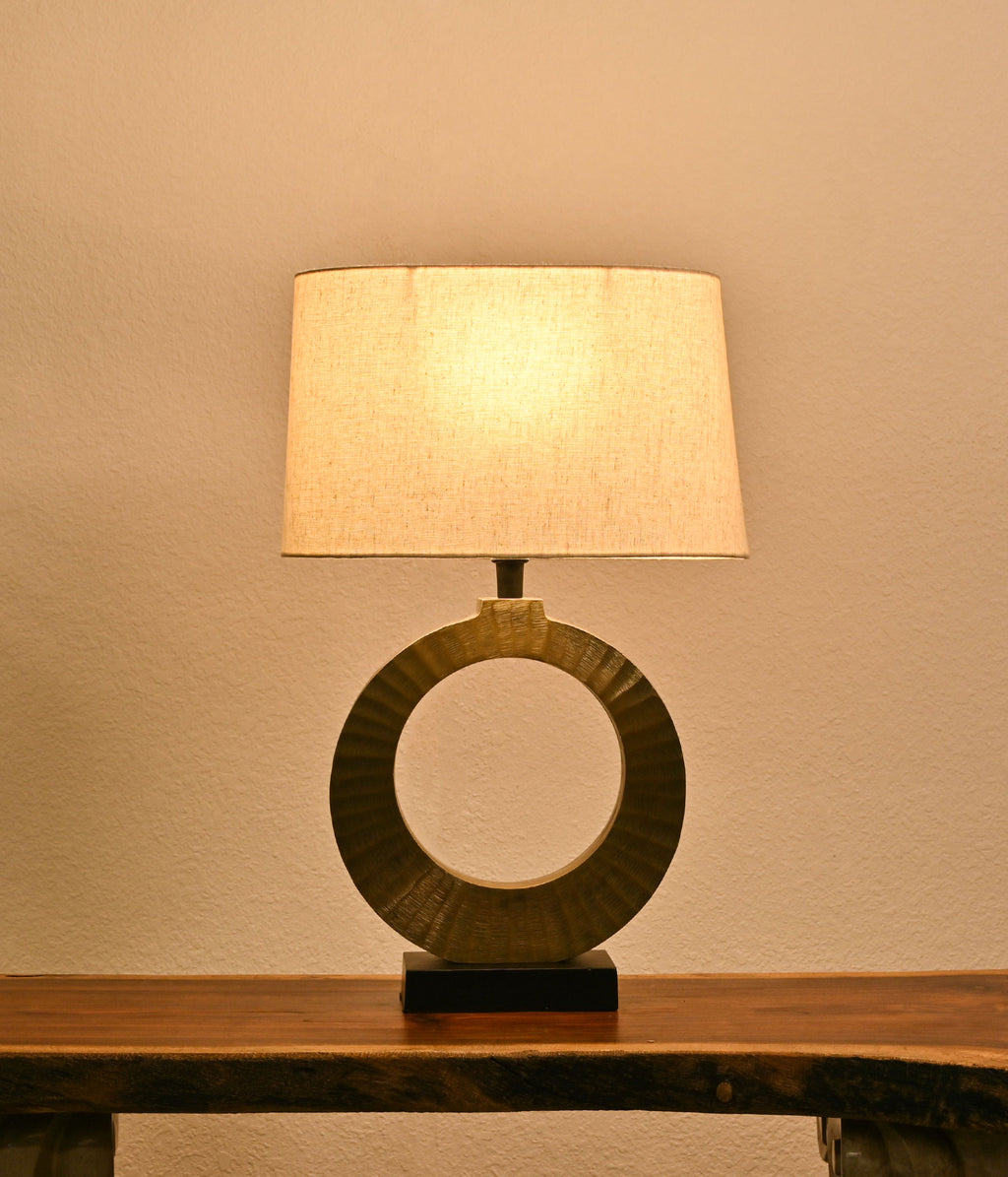 Ringlet Luminary antique brass lamp