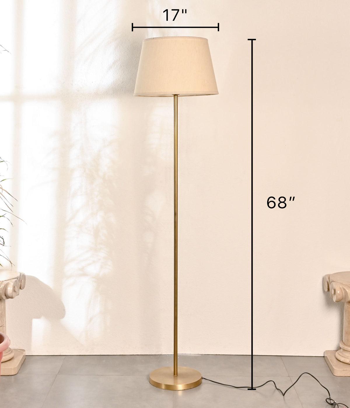 Golden Aura Floor Lamp