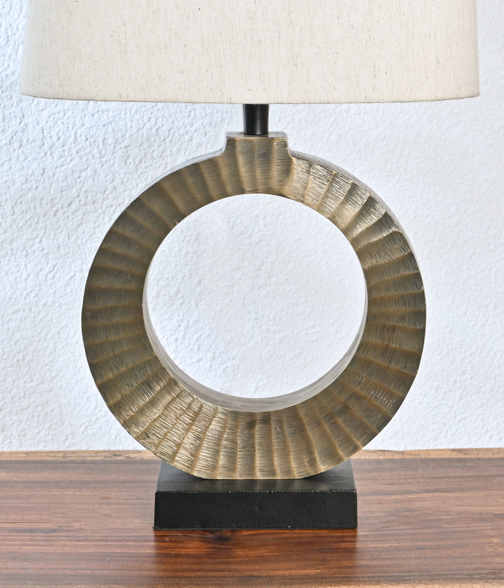 Ringlet Luminary antique brass lamp