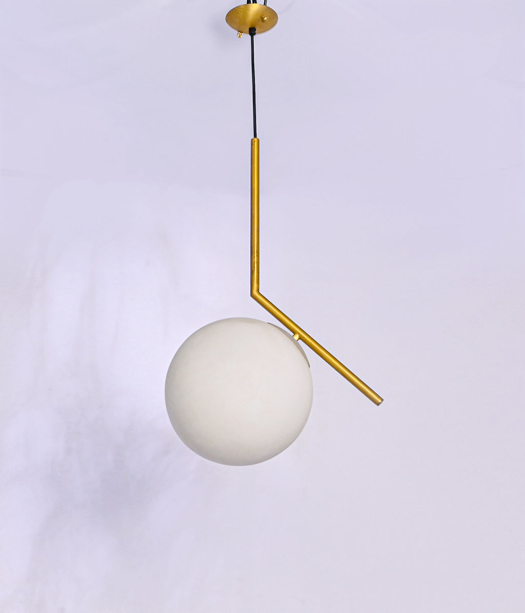 Glass Globe Pendant Light