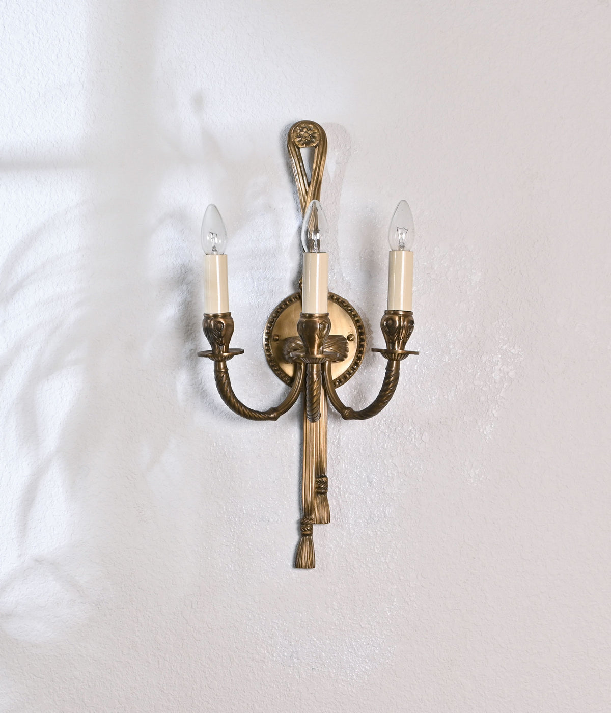 Timeless Charm Antique Brass Wall Sconce