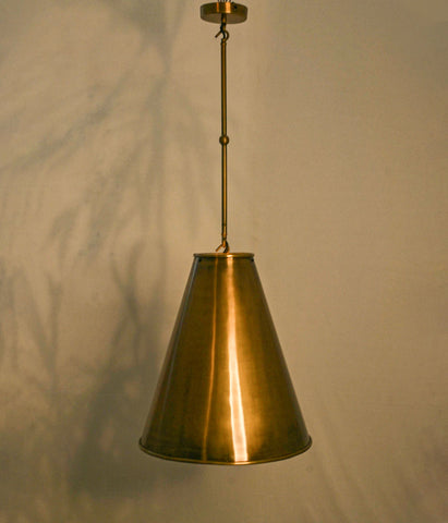 Antique Brass Pendant Light