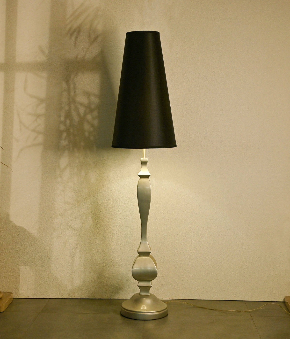 Champagne Noir Floor Lamp