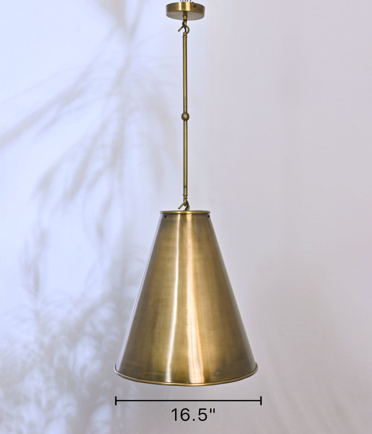 Antique Brass Pendant Light