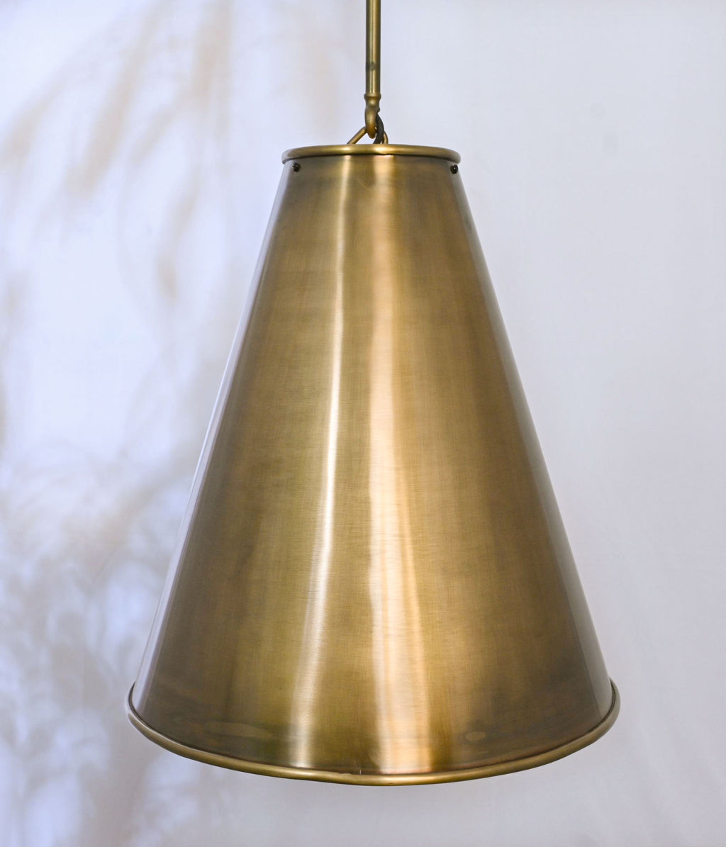 Antique Brass Pendant Light