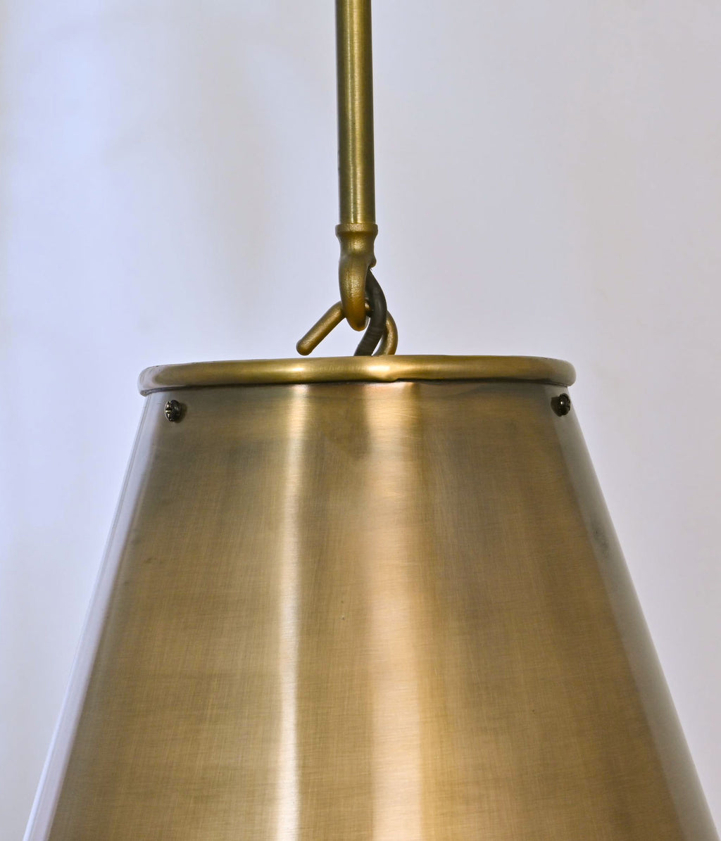 Antique Brass Pendant Light