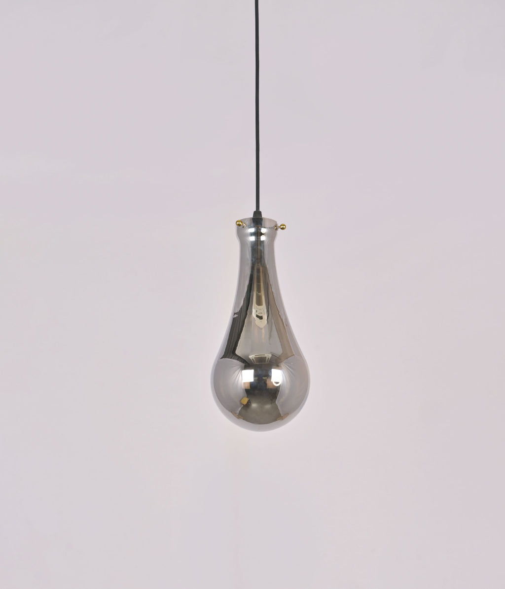 Smoky Glass Pendant Light