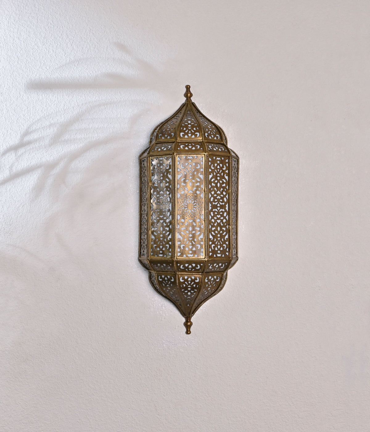 Moroccan Brass Elegance Sconce