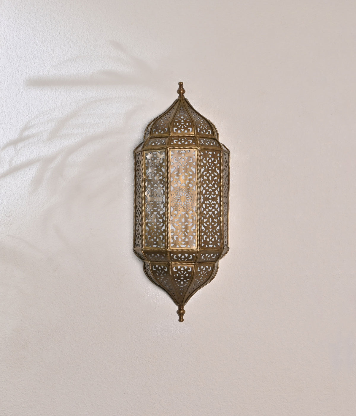 Moroccan Brass Elegance Sconce
