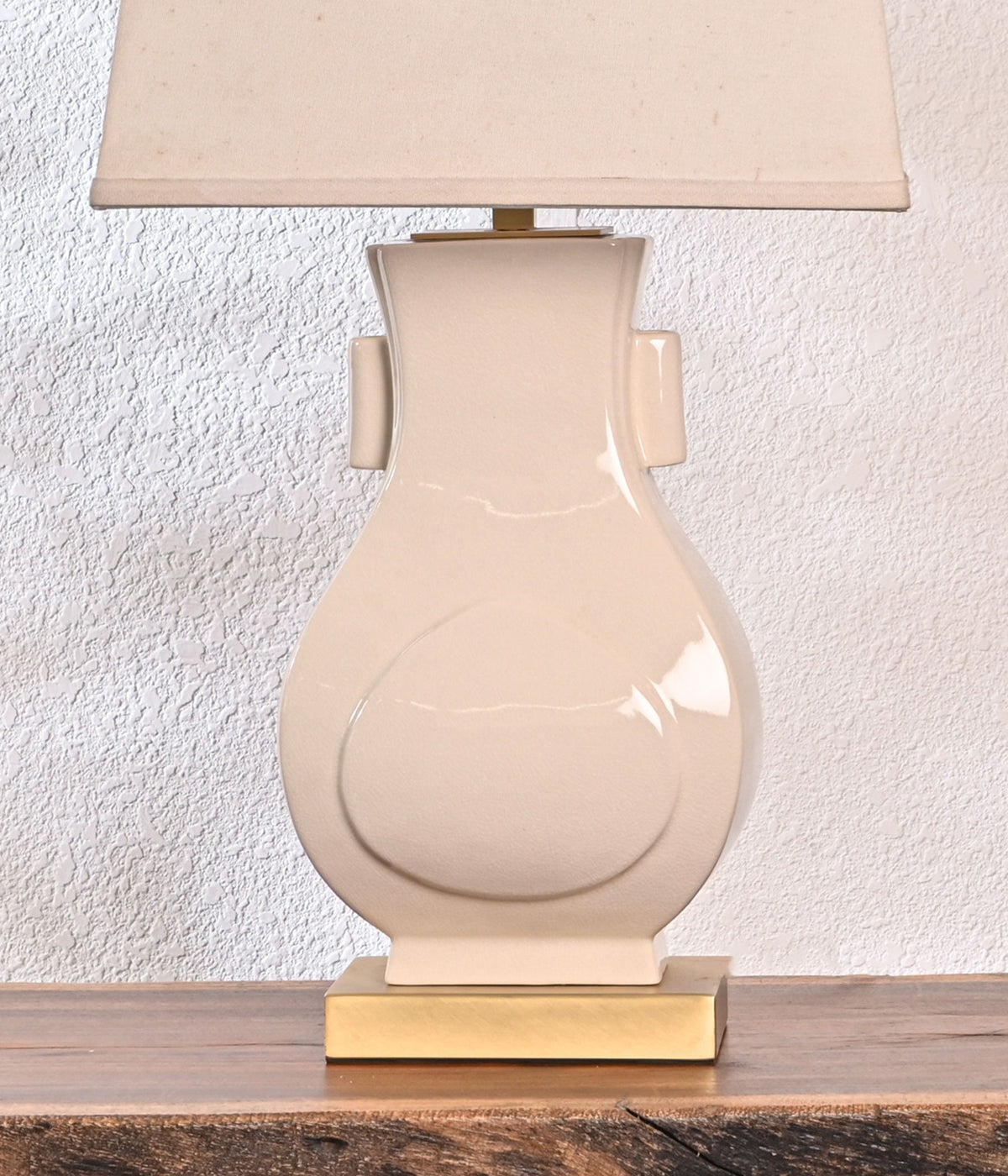 Celestial Pottery white lamp