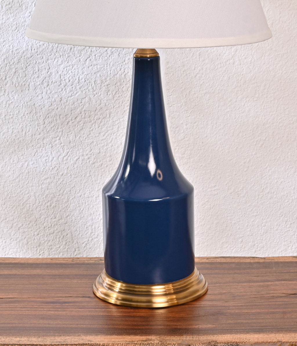 Cobalt Creation Luminary off white shade lamp