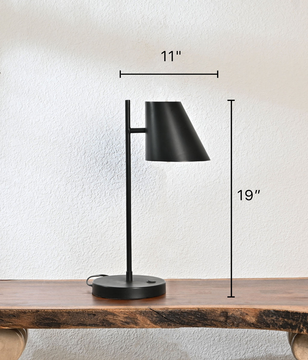 Obsidian Shine Reading Lamp