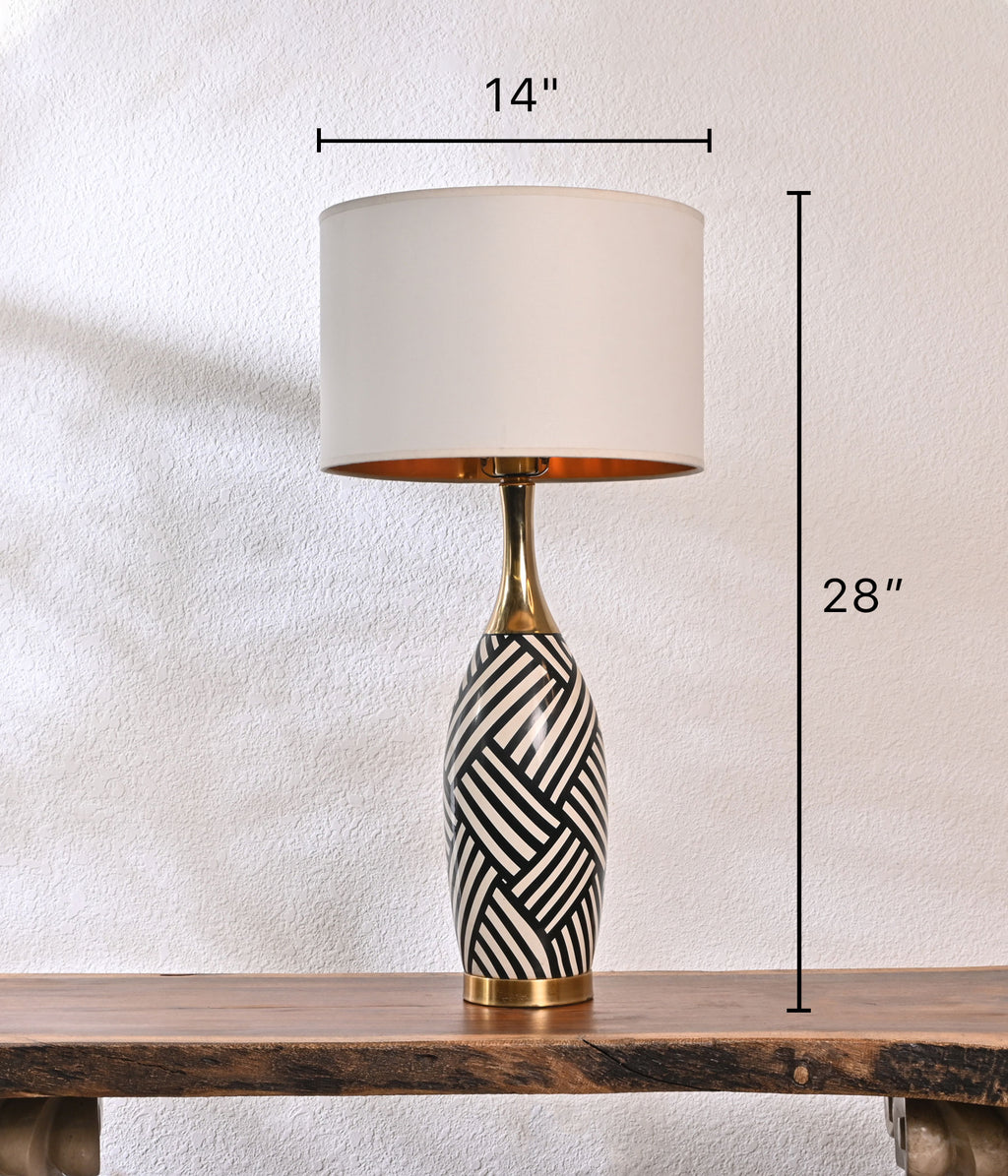 Contrast Chroma Geometric Glow lamp