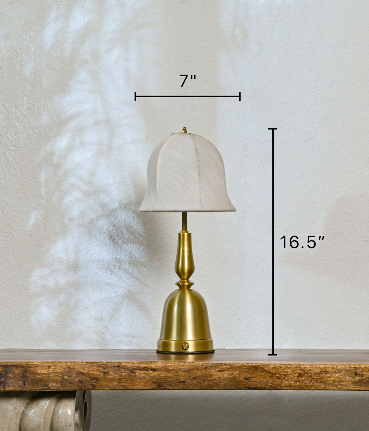 Golden Glow Touch Lamp