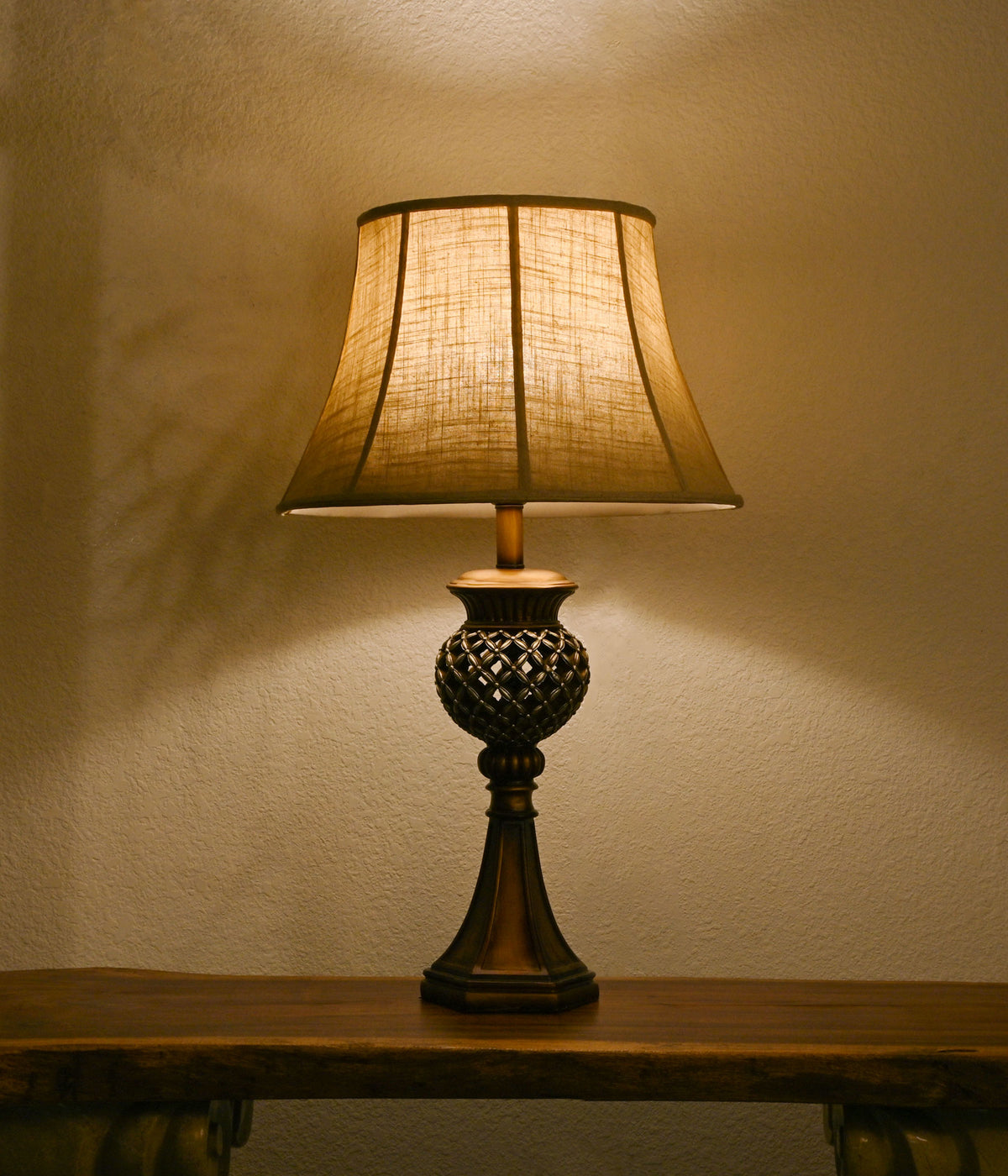 Rustic Elegance Table Lamp