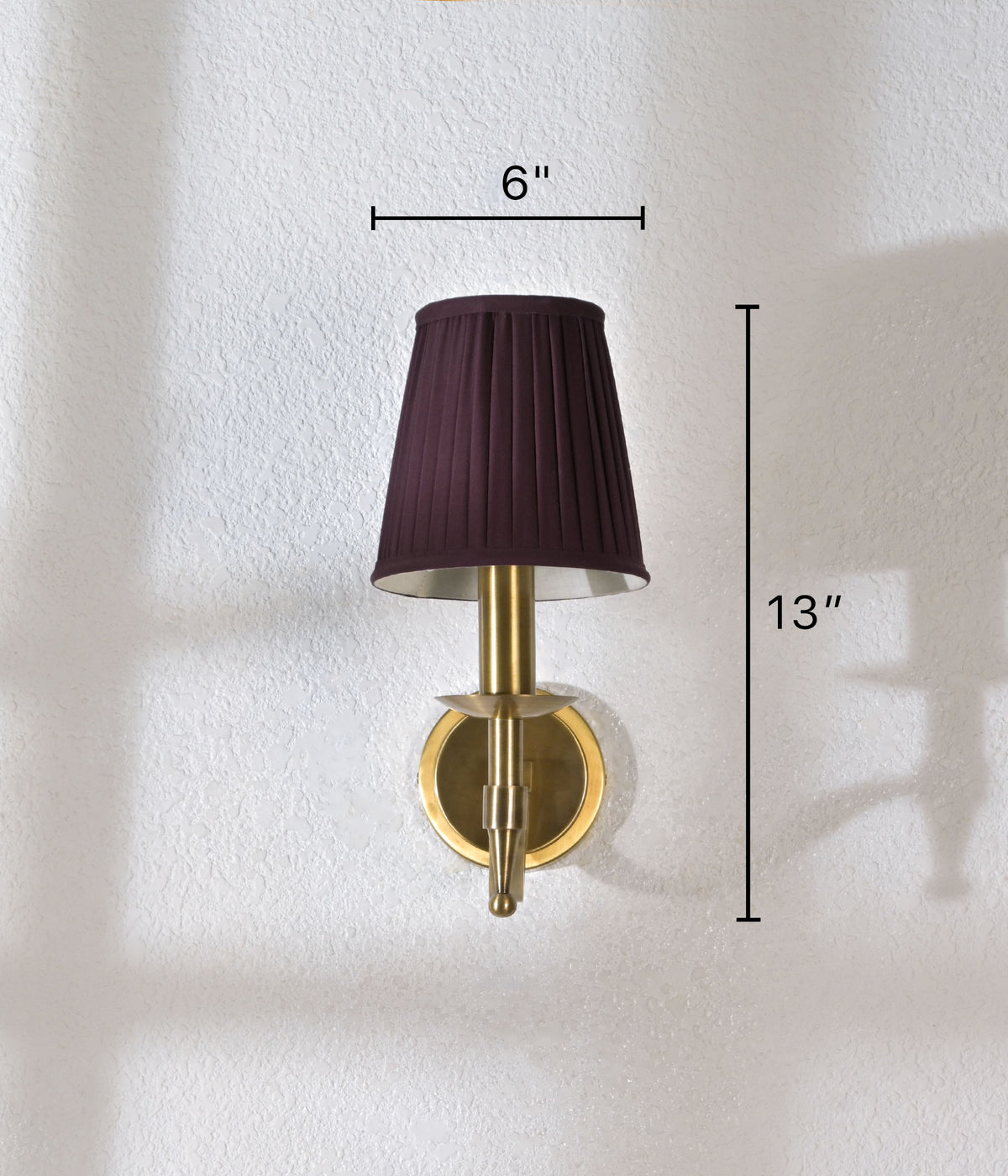 Antique Brass single Arm Sconce