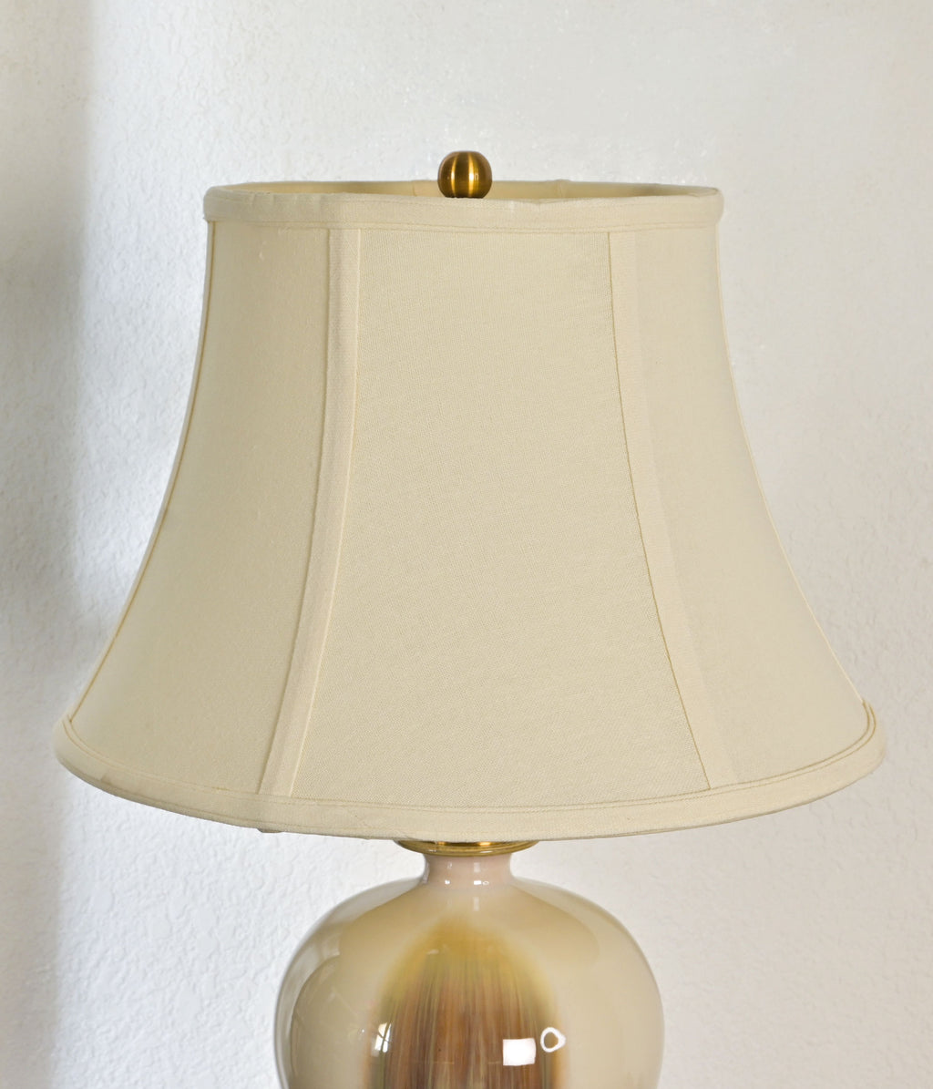 Cream Luster Table Lamp