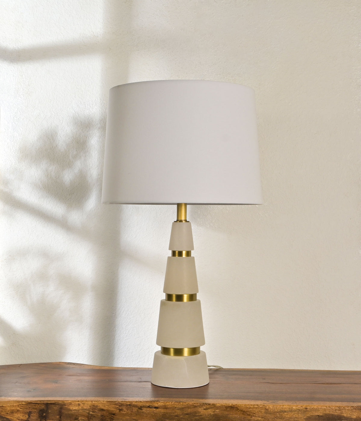 Alabaster Glow Table Lamp