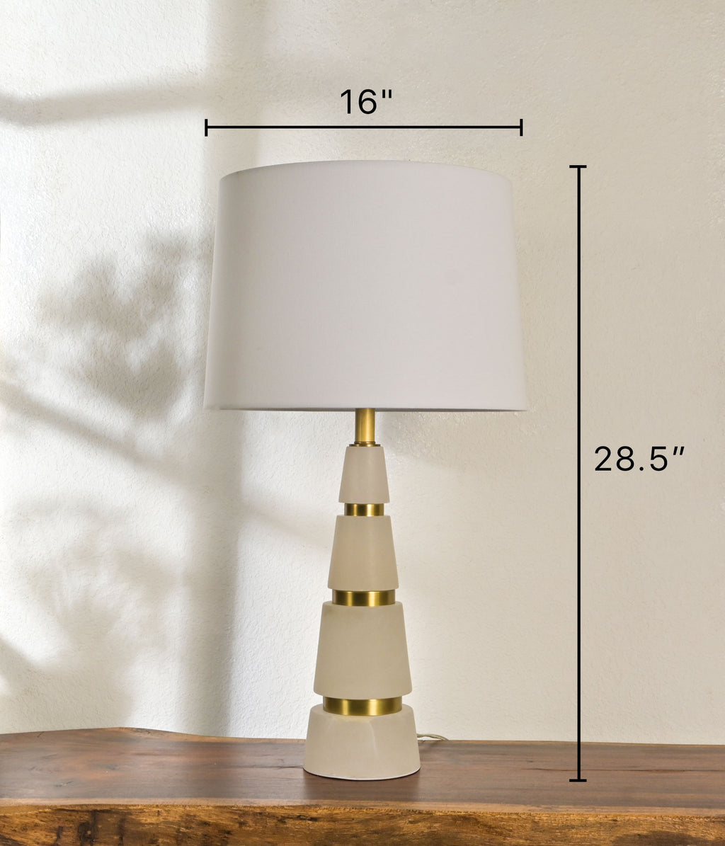 Alabaster Glow Table Lamp