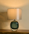 Silver Mist Murano Lamp