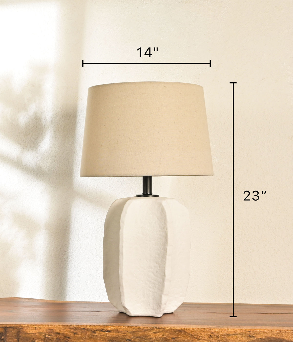 White Serenity Table Lamp