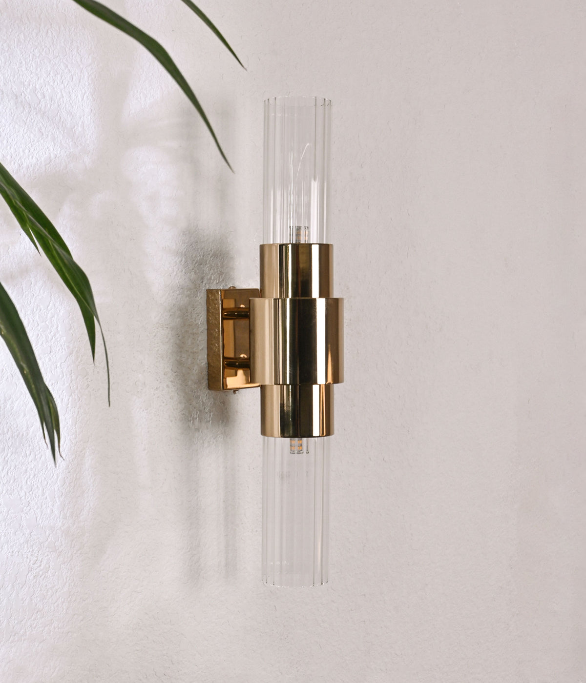 Golden Flute Wall Sconce light